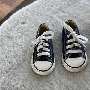 Converse Kids Navy Chuck Taylor’s Sneakers